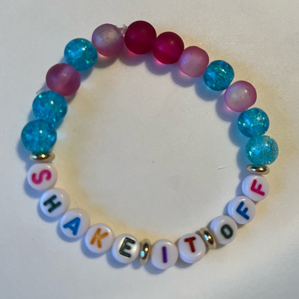Bundle of four “1989” themed Eras Tour friendship bracelets